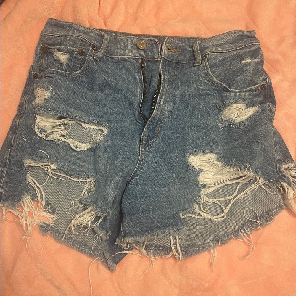 American Eagle Blue Denim Shorts